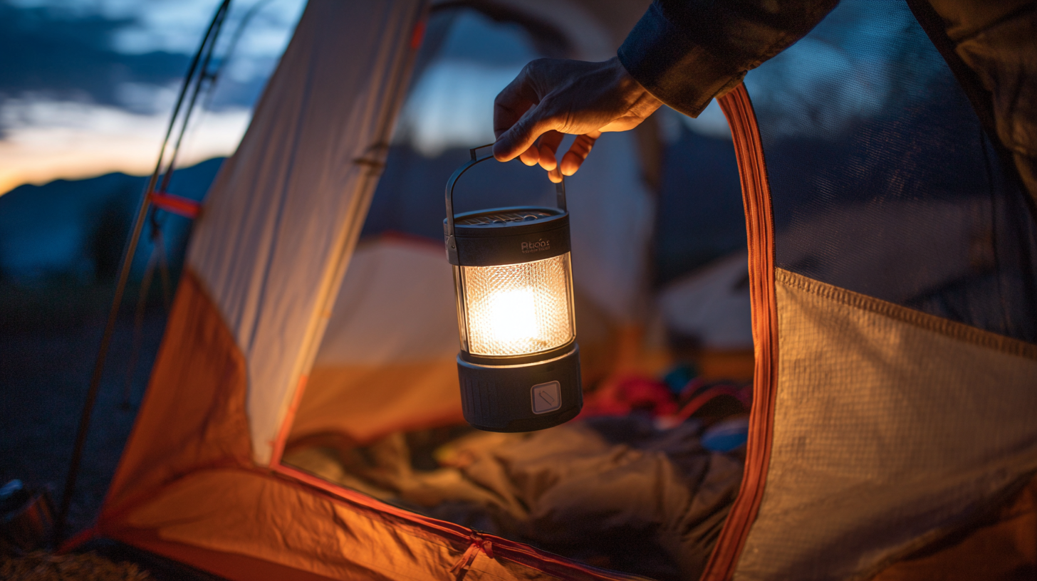 How to Choose the Best Camping Light with Motion Sensor for Your Outdoor Adventures