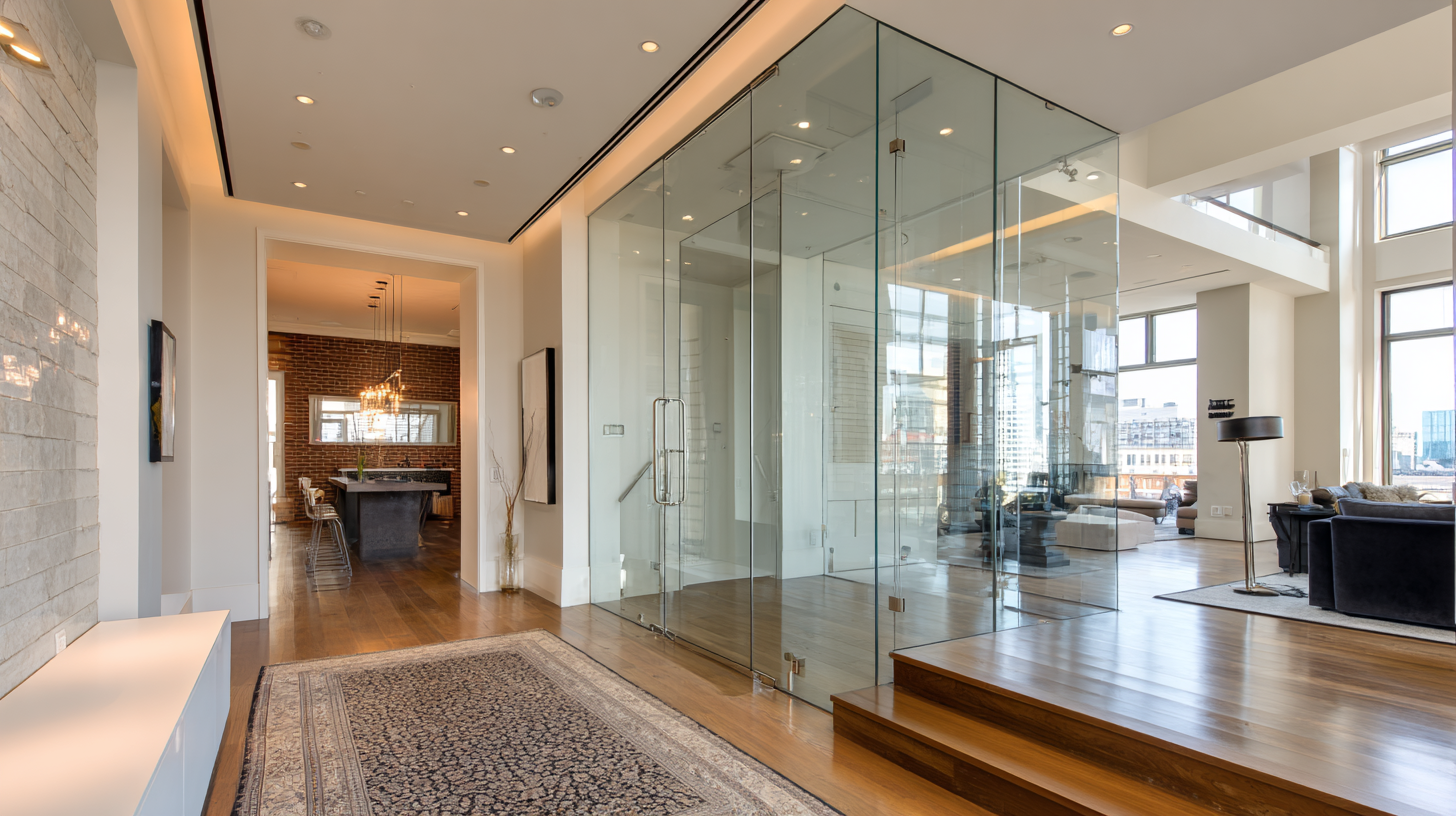 Understanding the Benefits of an Indoor Glass Door for Modern Spaces