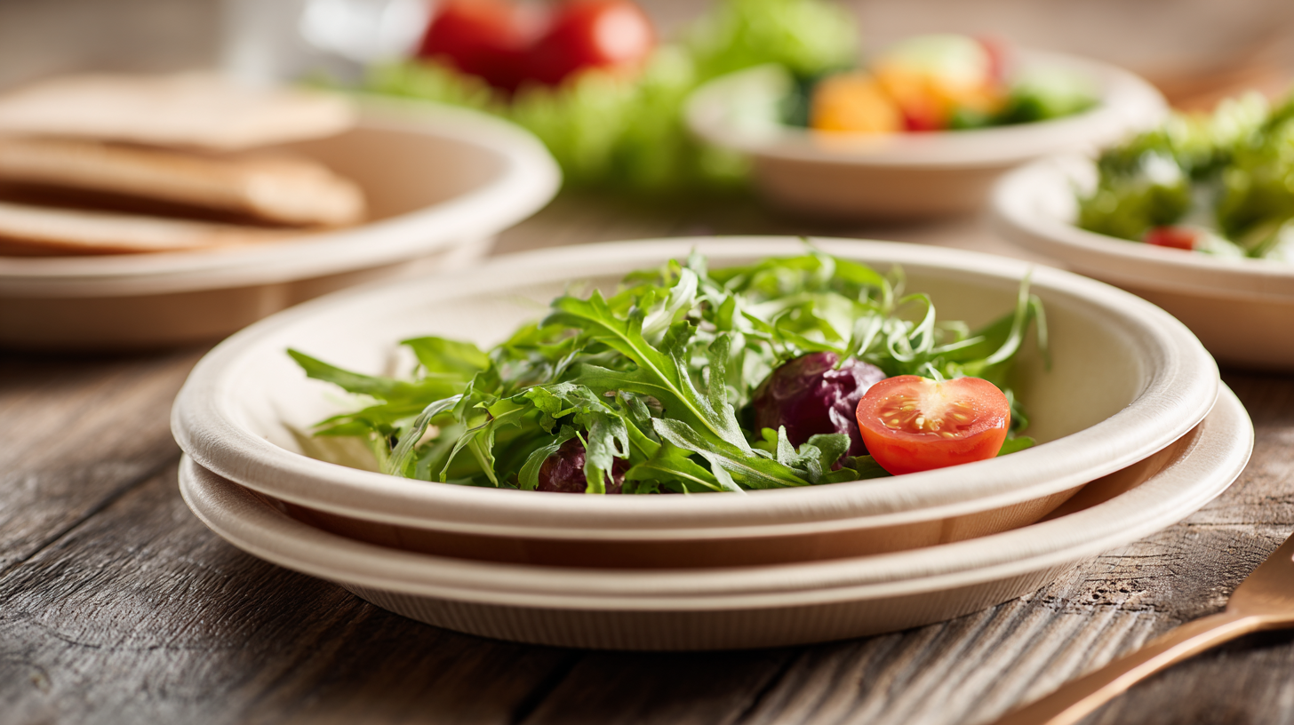 Ultimate Guide to Sustainable Dining with Bagasse Plates in the Eco Friendly Food Service Industry