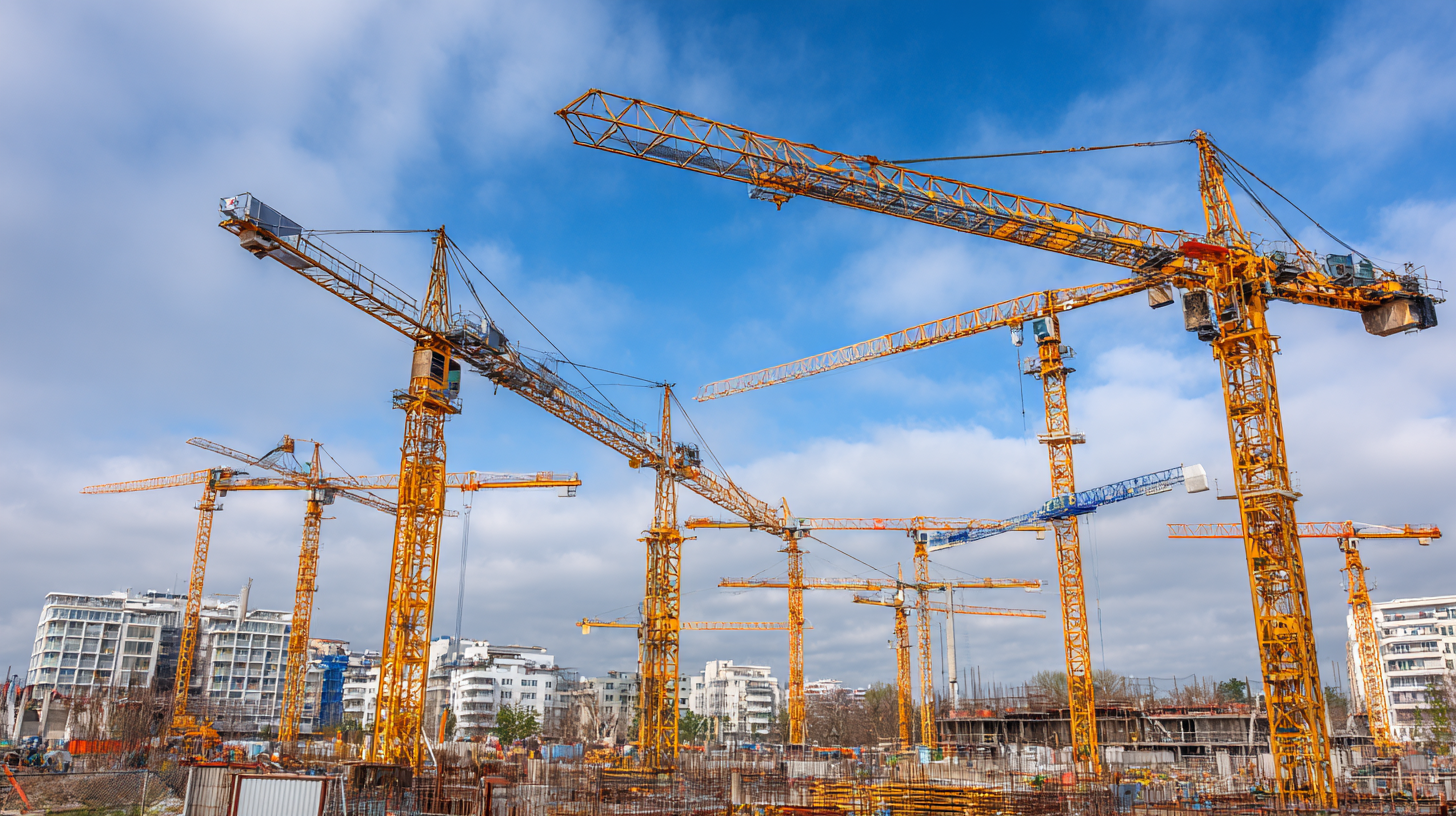 7 Best Tower Cranes for Large Construction Projects Based on Performance Data