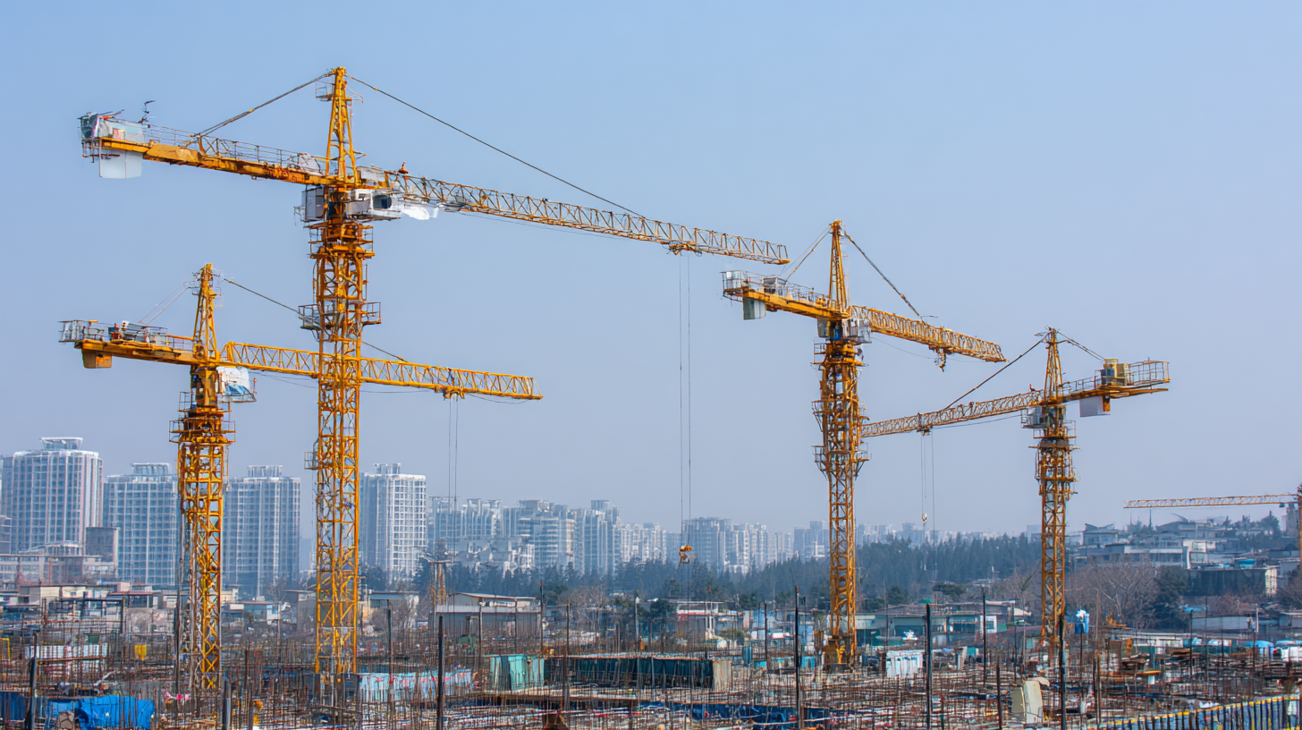 7 Best Tower Cranes for Large Construction Projects Based on Performance Data