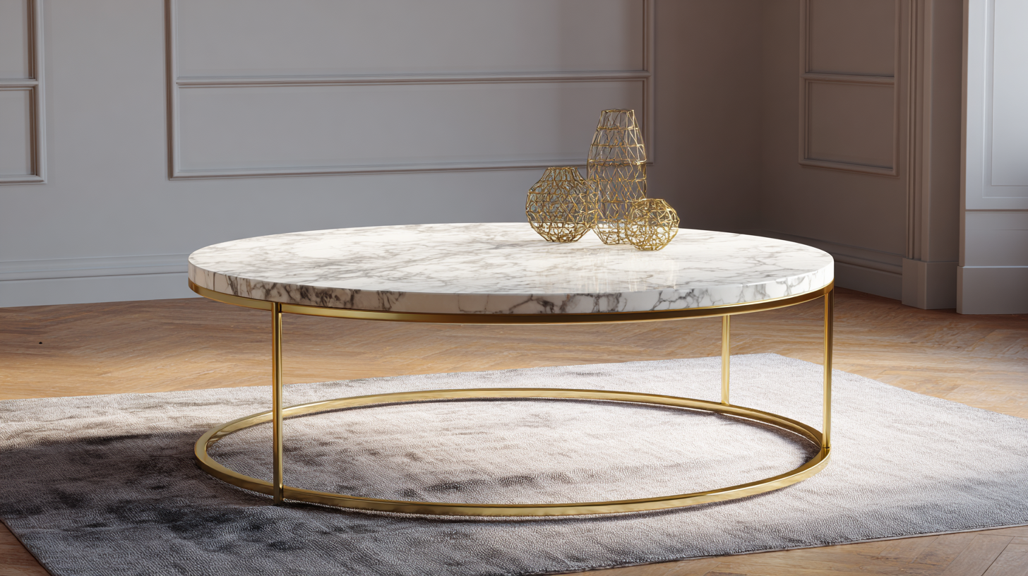 How to Choose the Perfect Marble Round Coffee Table for Your Living Space