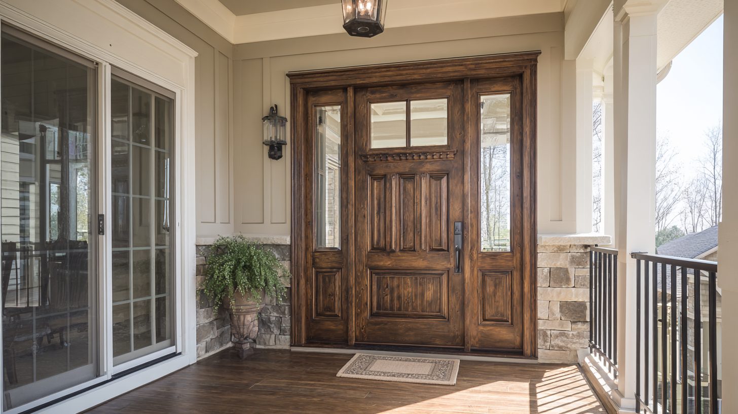 10 Best Wood and Glass Front Door Ideas to Enhance Your Home Appeal