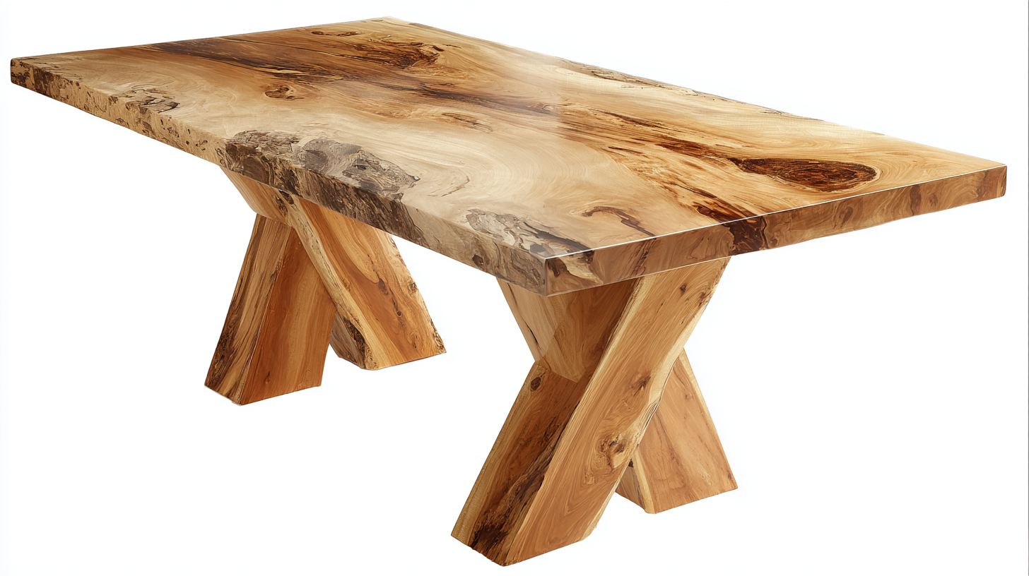 What is the Impact of Real Wood Dining Tables on Home Aesthetics and Buyer Choices