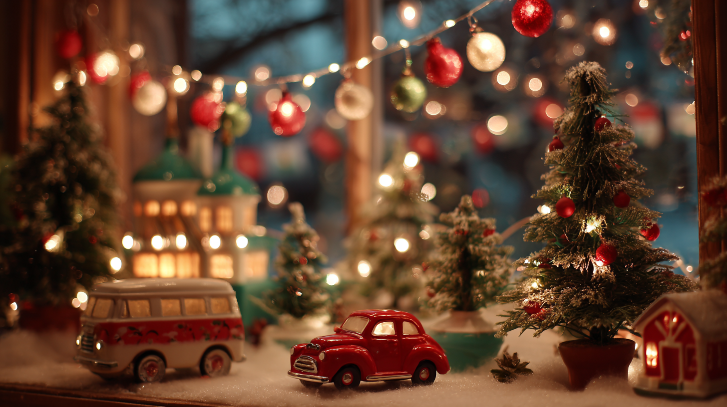 How to Create a Magical Atmosphere with Retro Christmas Decorations