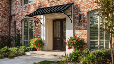 How to Choose the Perfect Front Door Awning for Your Home