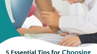 5 Essential Tips for Choosing the Right Foam Dressing Wound for Optimal Healing