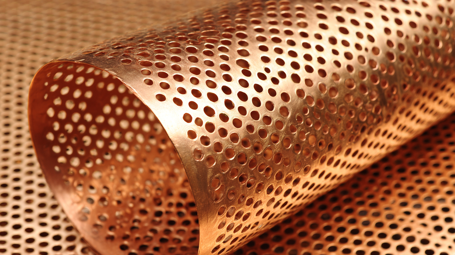 How to Select the Right Perforated Copper Sheet for Your Project Based on Technical Specifications