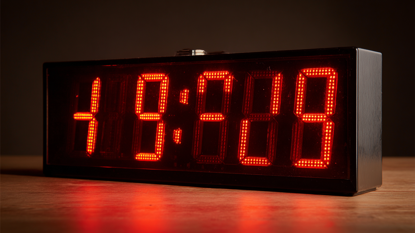 How to Choose the Perfect Large Display Digital Clock for Your Needs