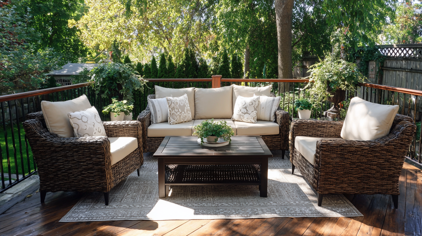 How to Choose the Perfect Patio Set for Your Outdoor Oasis