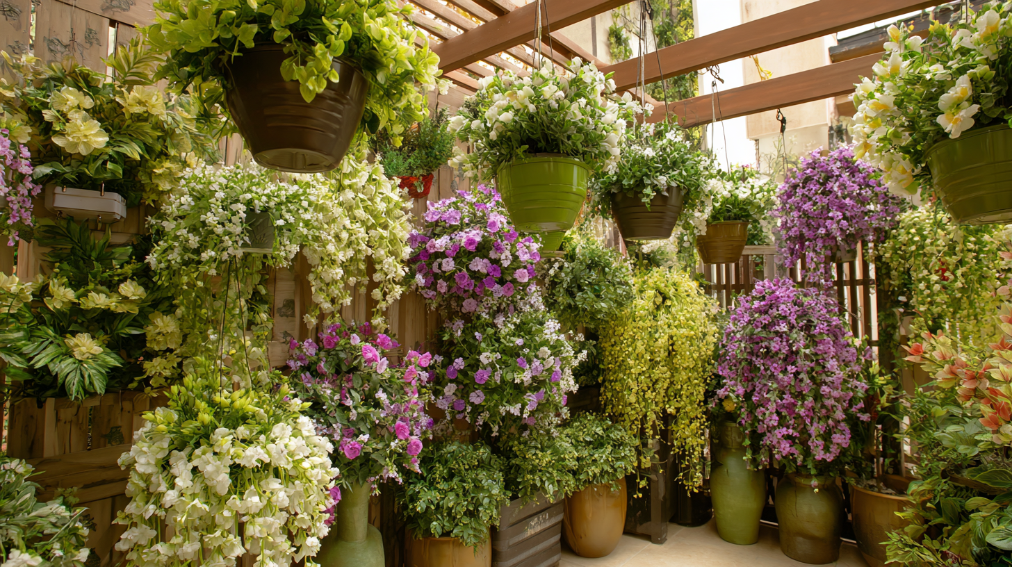 How to Choose the Best Artificial Plants for Hanging Baskets in Any Space
