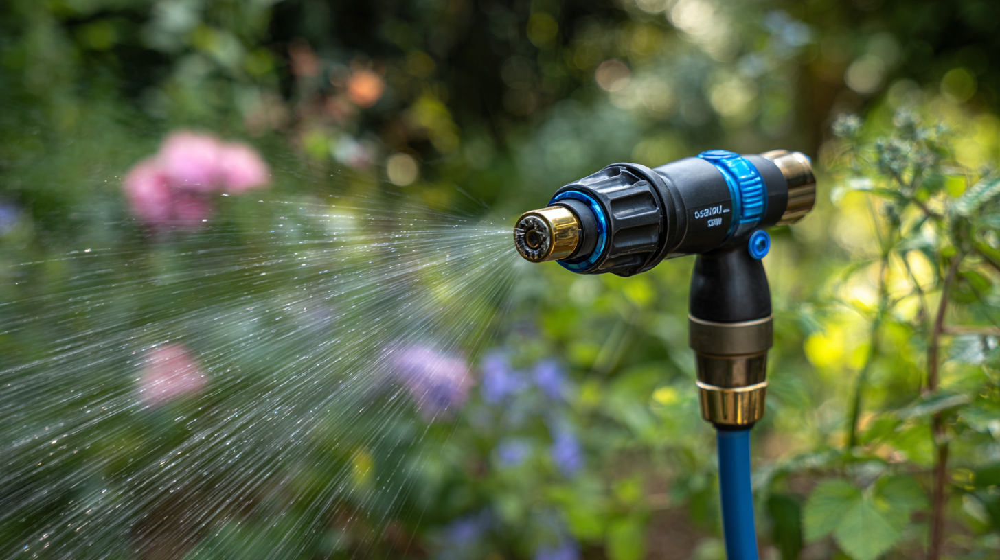 How to Choose the Right Garden Spray Gun Nozzle for Optimal Water Efficiency and Coverage
