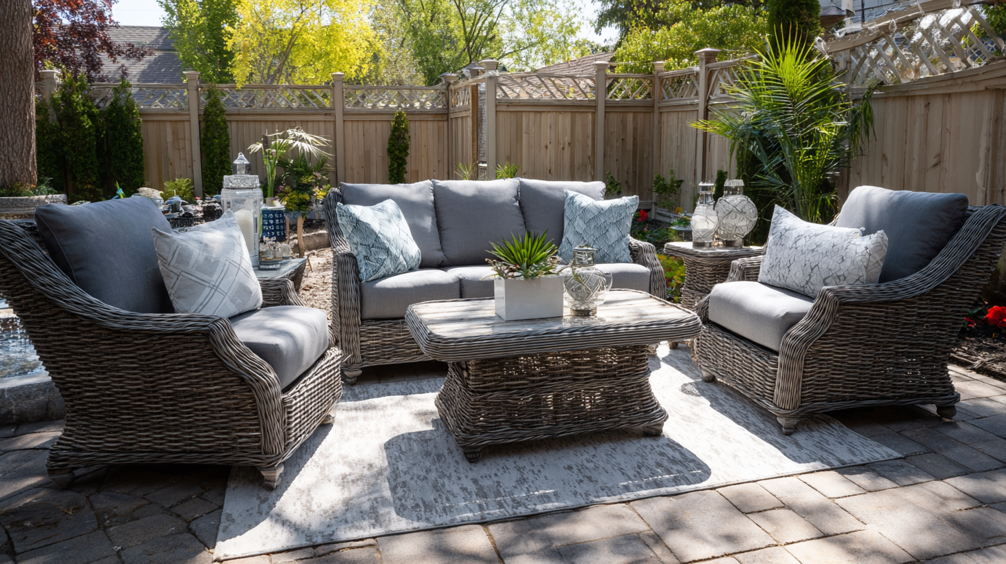 How to Choose the Perfect Patio Furniture for Your Outdoor Space