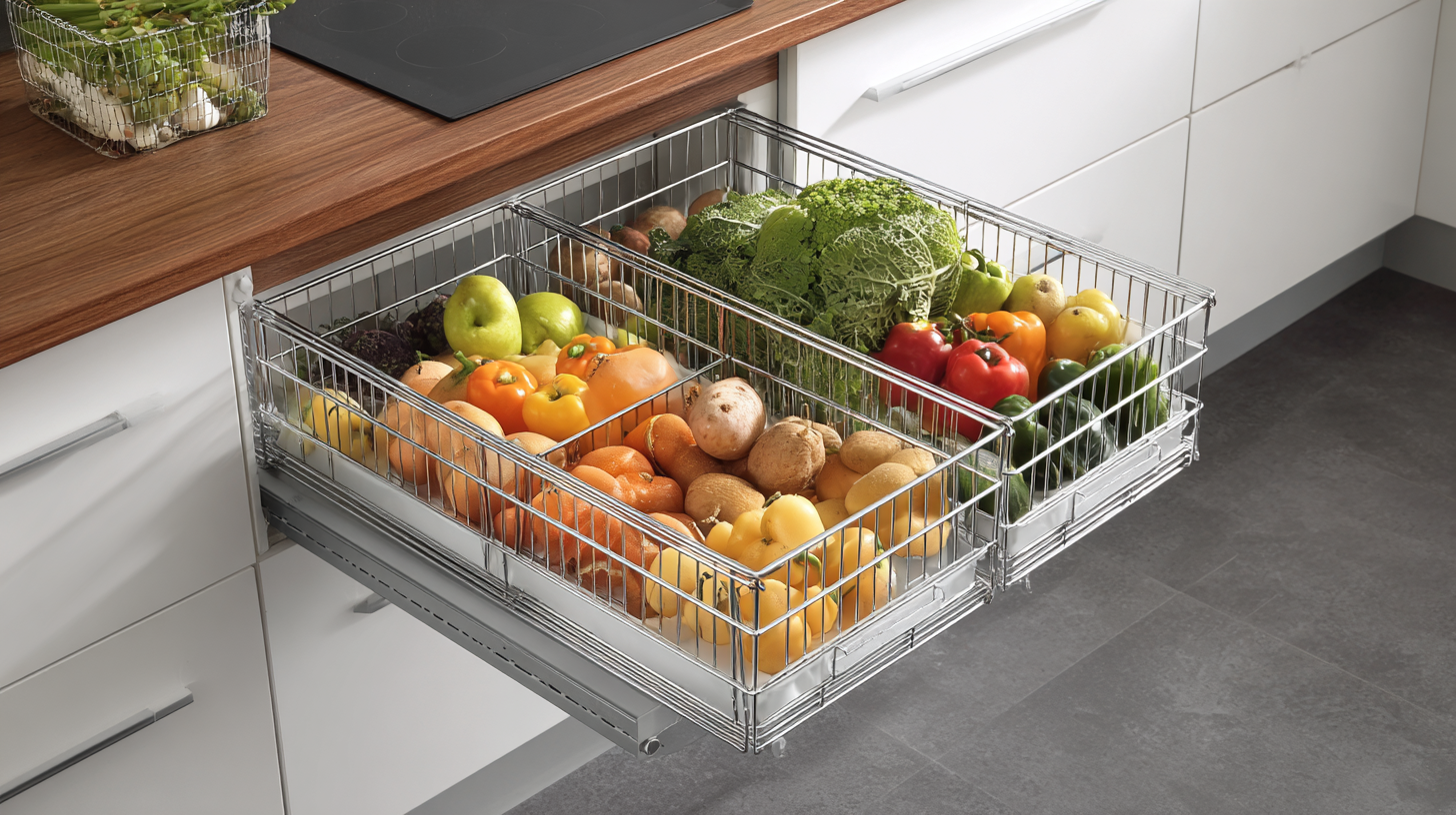 How to Choose the Best High Quality Kitchen Flat Steel Pull Out Basket for Your Needs