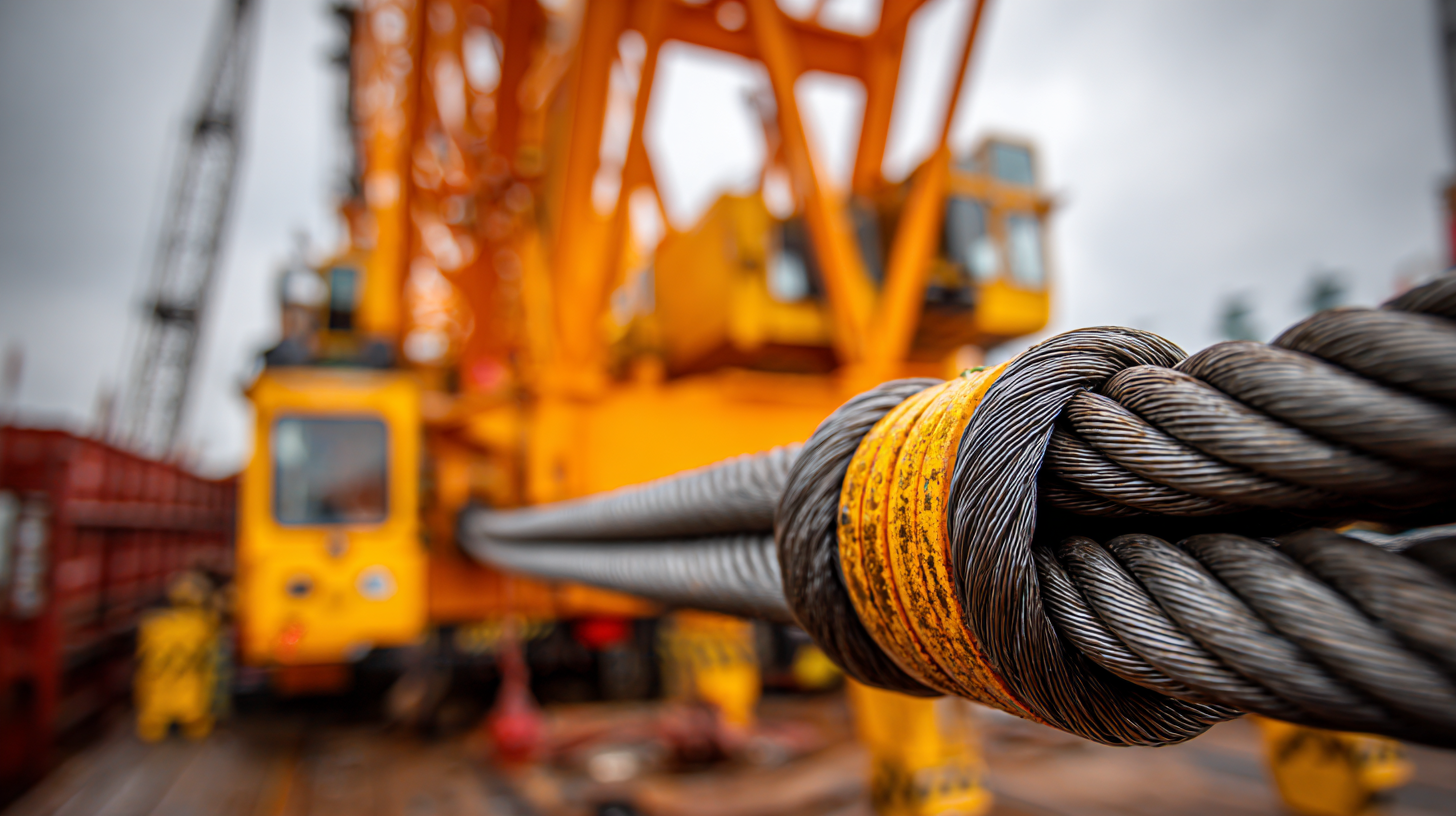 How to Choose the Right Crane Hoisting Wire Rope for Optimal Lifting Efficiency and Safety