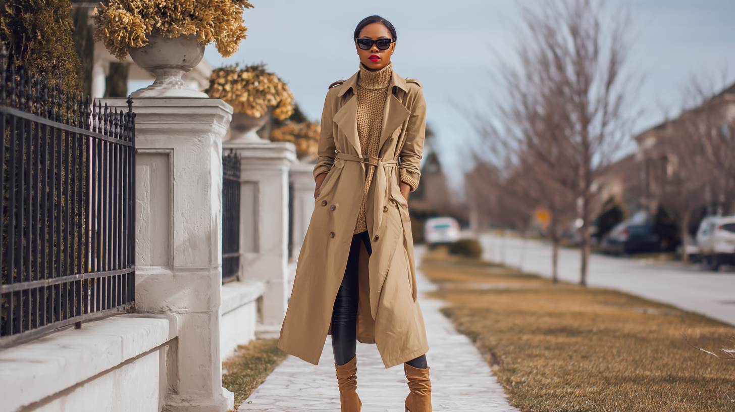 How to Style Your Long Trench Coat for Any Season