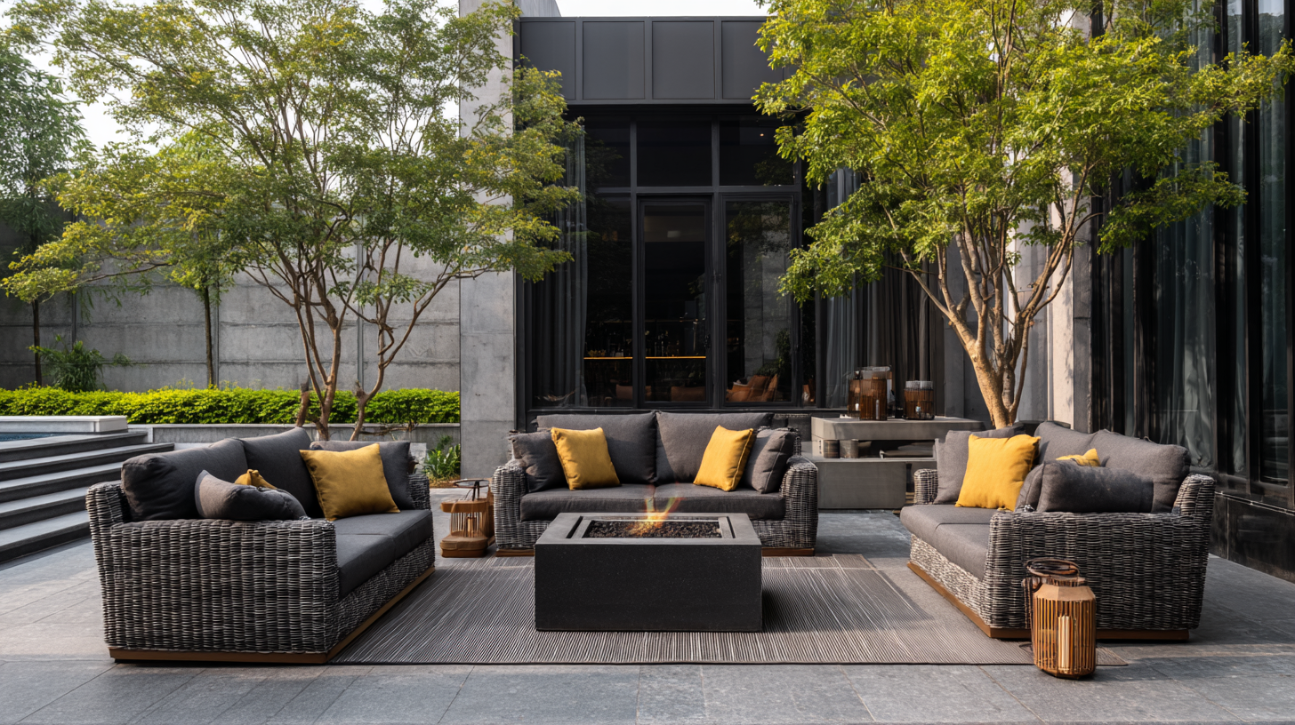 How to Choose the Right Outdoor Seating for Your Space: Insights and Trends for 2023