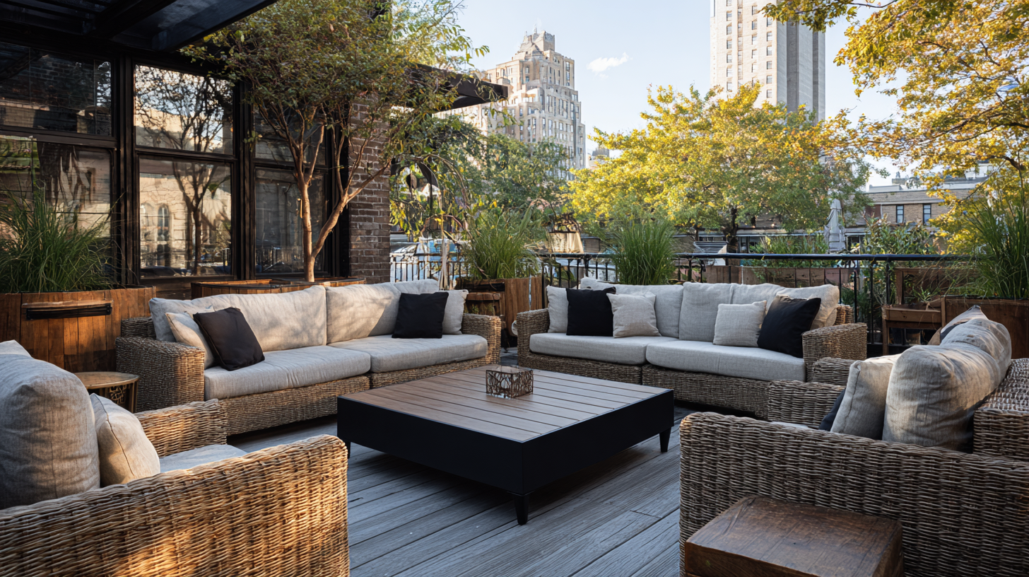 How to Choose the Right Outdoor Seating for Your Space: Insights and Trends for 2023
