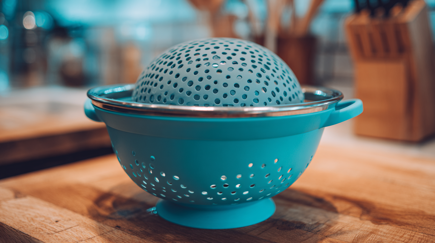 How to Choose the Best Silicone Colander for Optimal Drainage and Safety in Your Kitchen