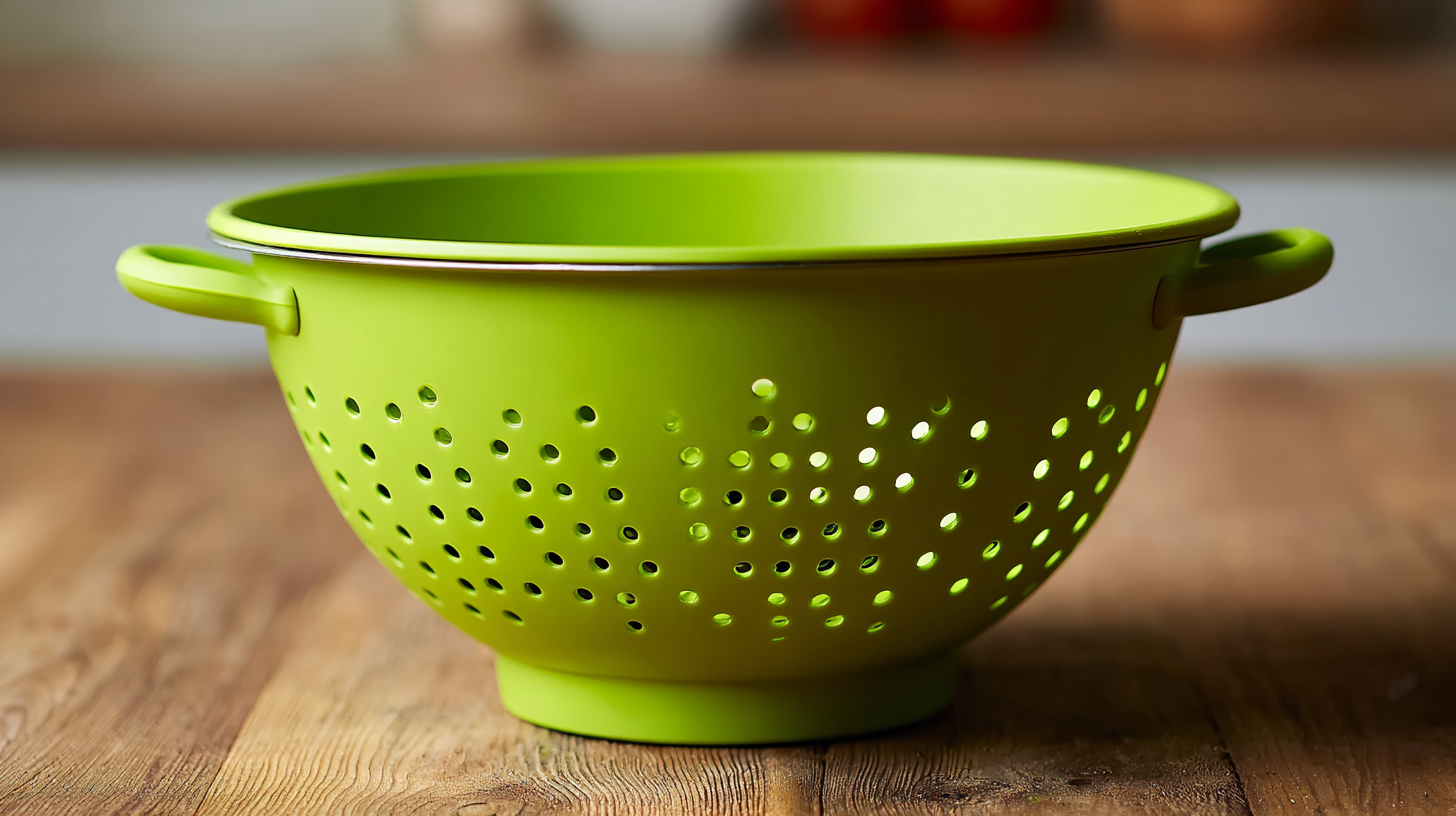 How to Choose the Best Silicone Colander for Optimal Drainage and Safety in Your Kitchen