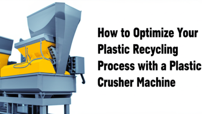 How to Optimize Your Plastic Recycling Process with a Plastic Crusher Machine
