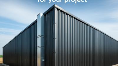 How to Choose the Right Metal Construction Materials for Your Project