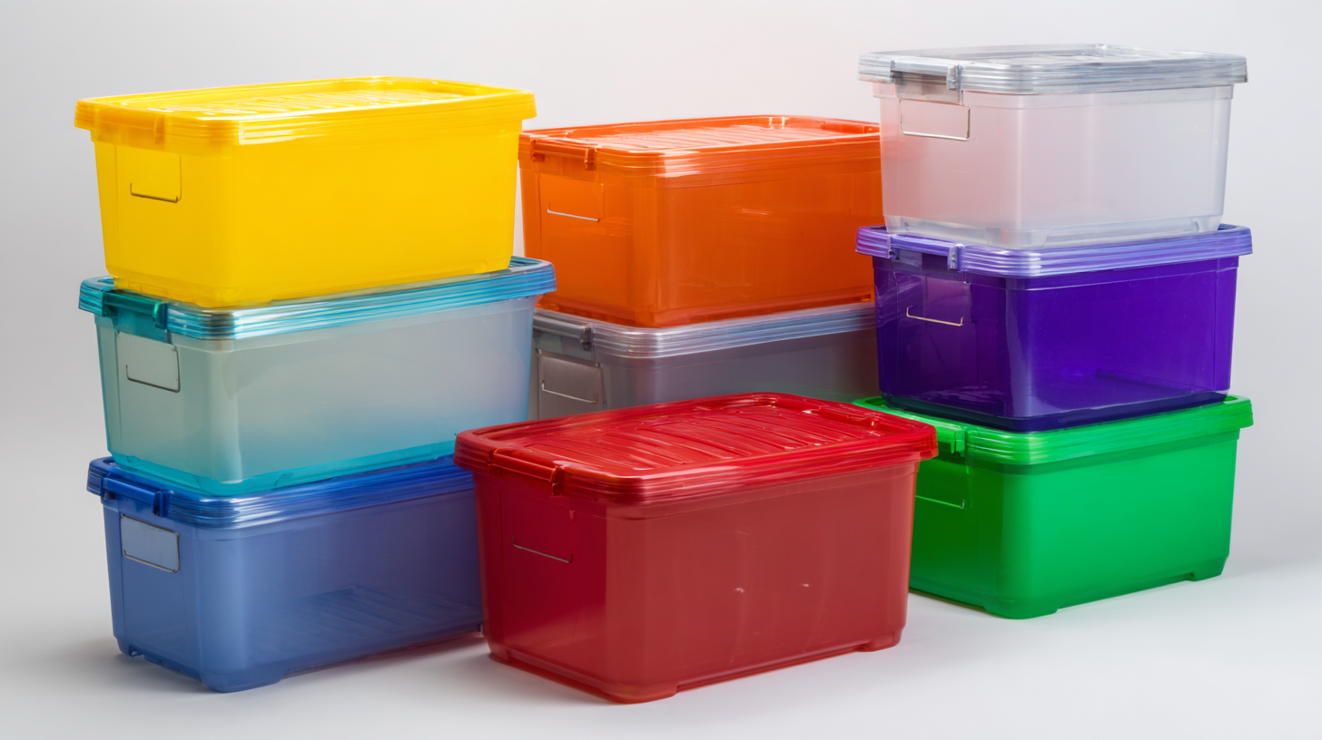 How to Choose the Right Plastic Storage Containers for Your Needs
