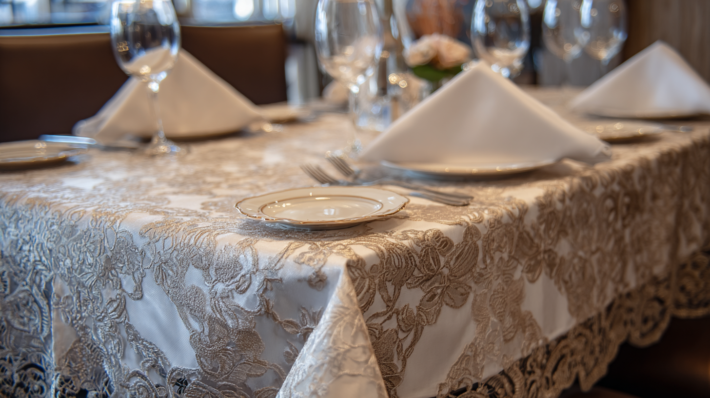 How to Elevate Your Dining Experience with Lace Tablecloths and Their Impact on Ambiance