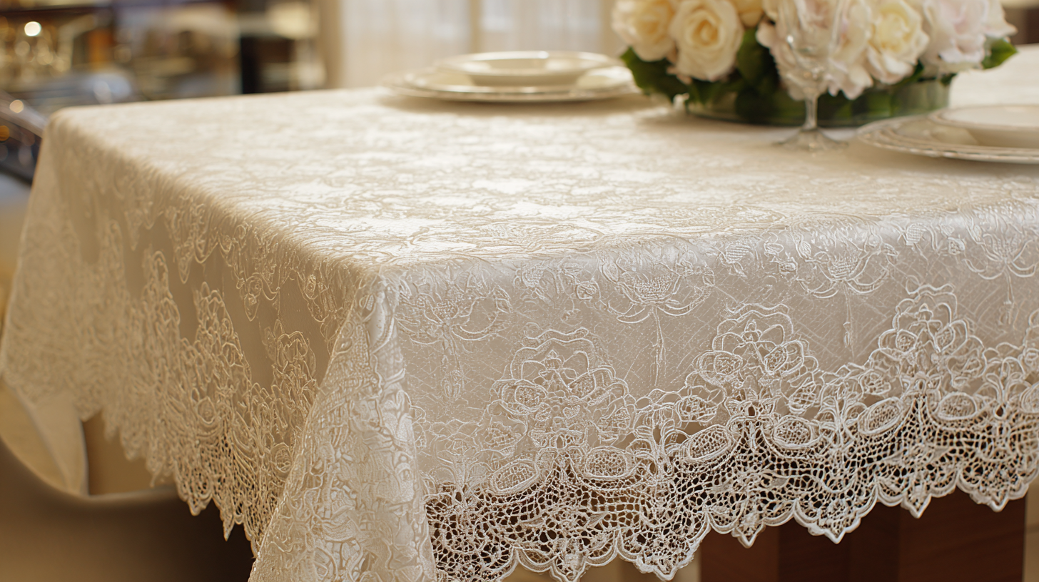 How to Elevate Your Dining Experience with Lace Tablecloths and Their Impact on Ambiance