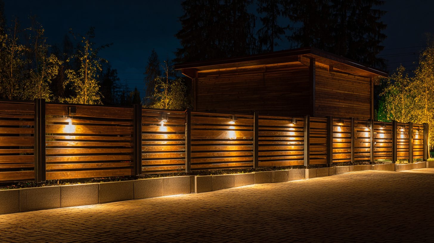 How to Choose the Right Fence Lights: Illuminating Your Space with Safety and Style