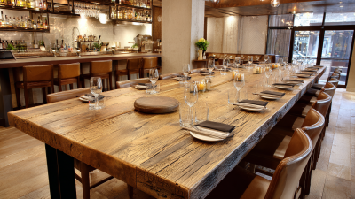 How to Choose the Perfect Custom Restaurant Tables for Your Space