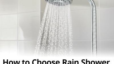 How to Choose Rain Shower Heads for Optimal Water Pressure and Experience