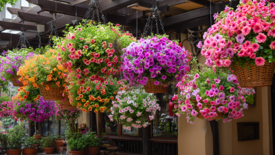 How to Choose the Best Artificial Plants for Your Hanging Baskets