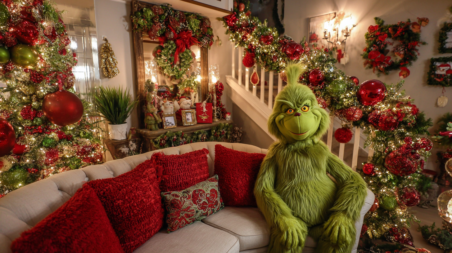 How to Transform Your Home with Grinch Christmas Decorations