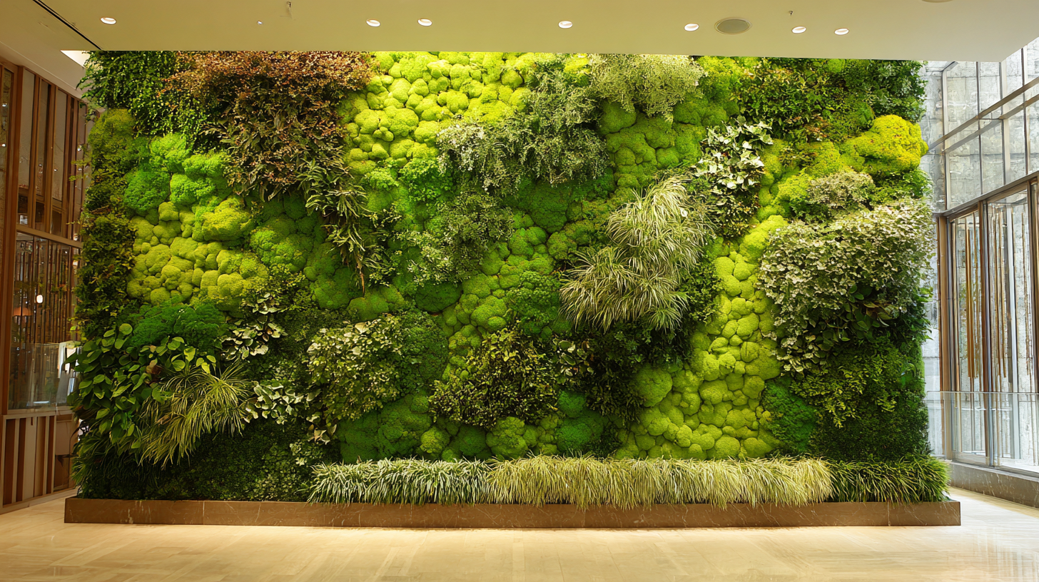 How to Create a Stunning Green Plant Wall to Improve Indoor Air Quality by 50 Percent