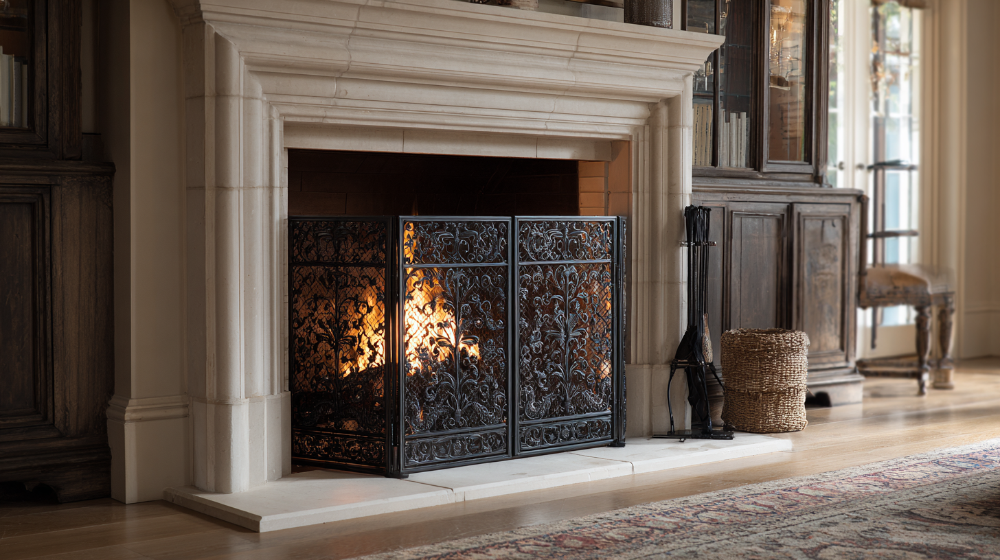 How to Choose the Perfect Fireplace Screen for Your Home Decor