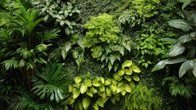 How to Create a Stunning Green Plant Wall to Improve Indoor Air Quality by 50 Percent