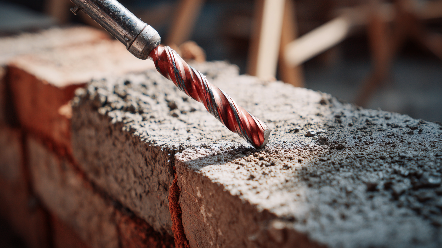 How to Choose the Right Brick Masonry Drill Bit for Your Next Project