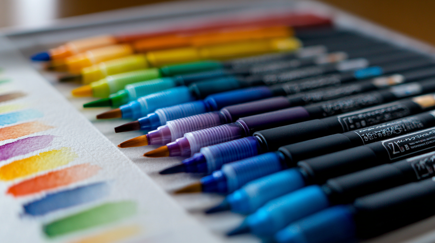 How to Choose the Best Watercolor Brush Pens for Professional Artists and Beginners