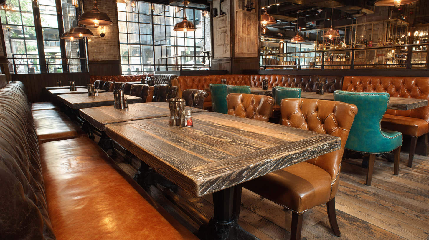 How to Choose the Perfect Custom Restaurant Tables for Your Space