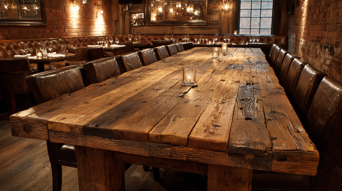 How to Choose the Perfect Custom Restaurant Tables for Your Space