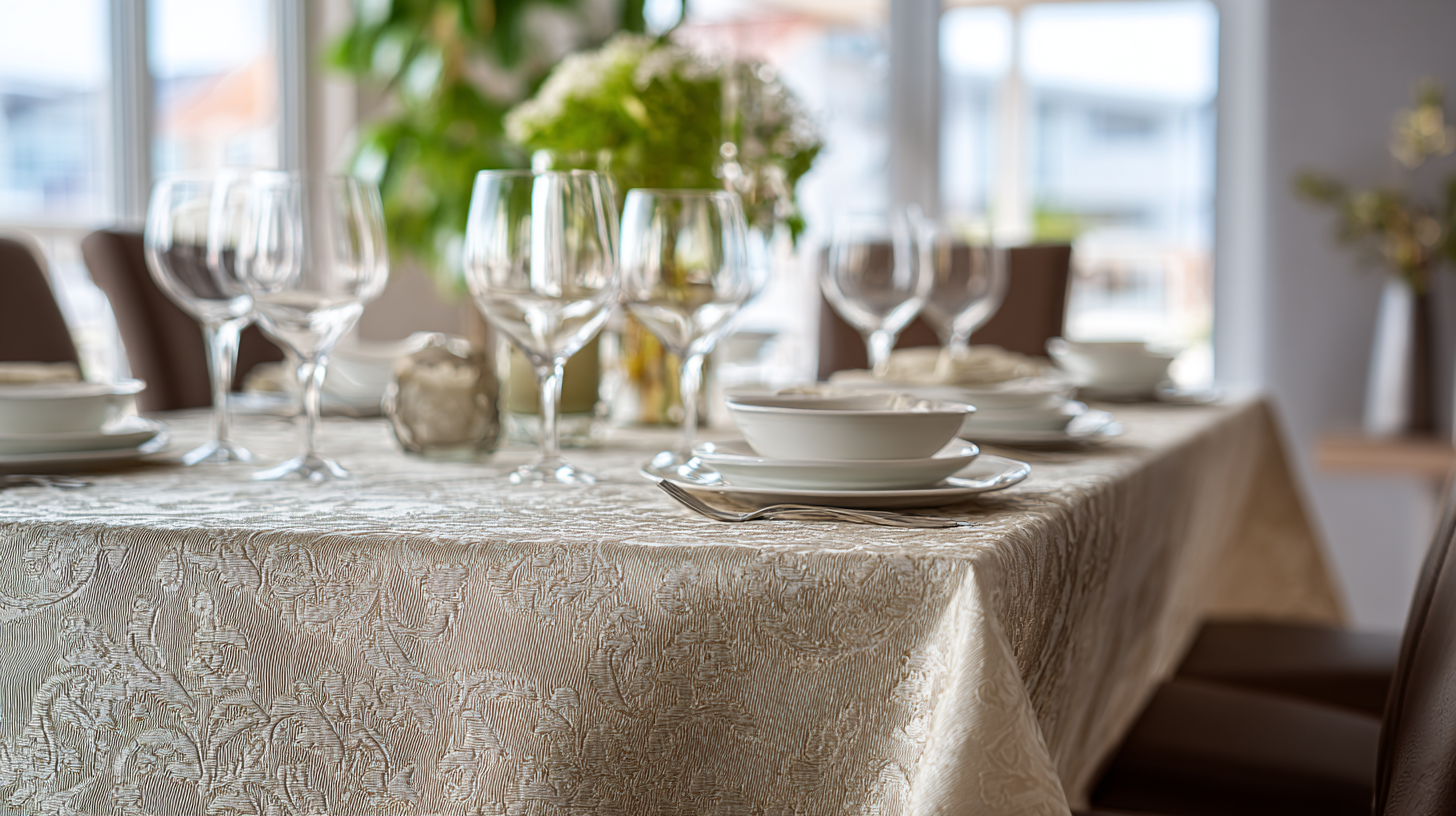 How to Choose the Perfect Dining Room Tablecloth for Every Occasion