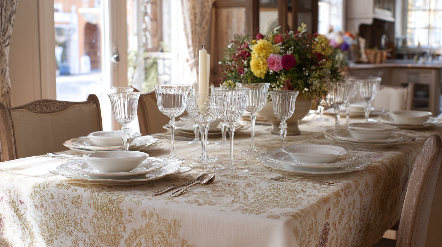 How to Choose the Perfect Dining Room Tablecloth for Every Occasion