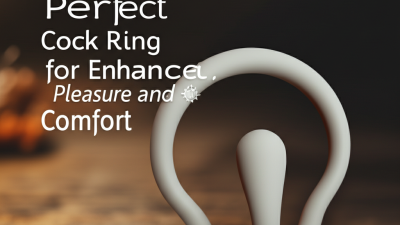 How to Choose the Perfect Cock Ring for Enhanced Pleasure and Comfort