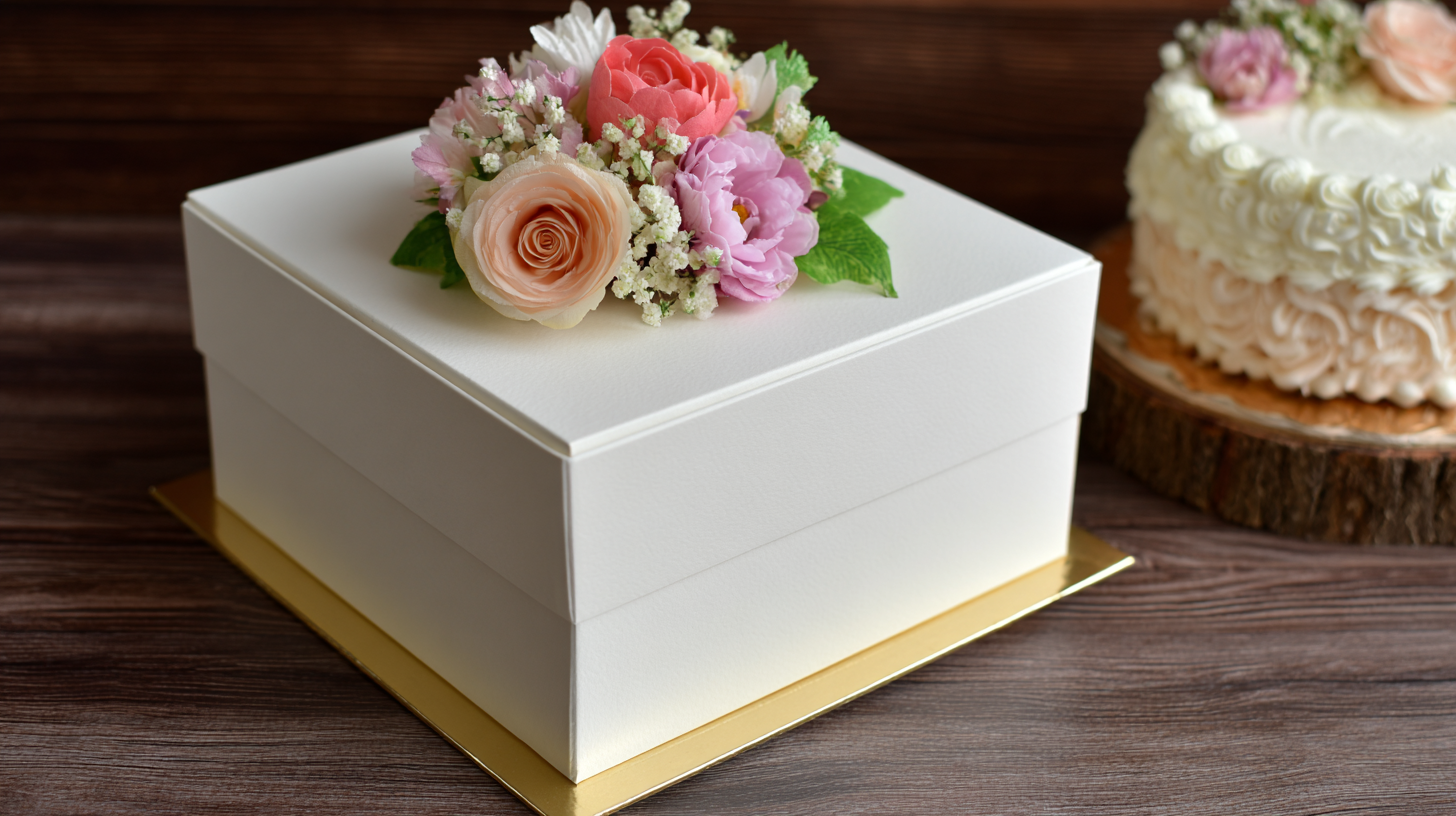 How to Choose the Best Cake Box for Perfect Presentation and Preservation
