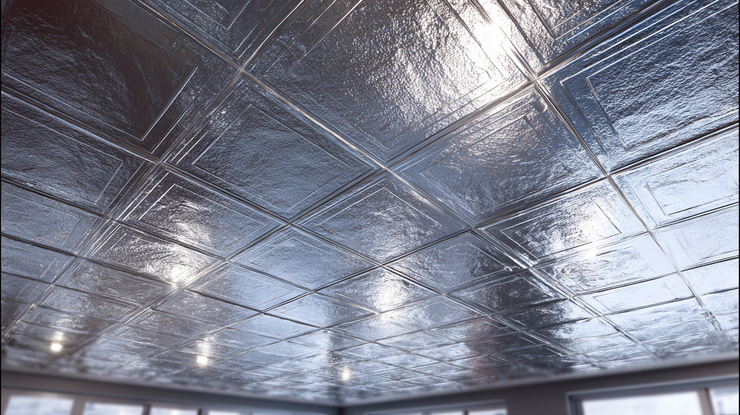 How to Enhance Your Space with Aluminum Foil Ceiling Tiles