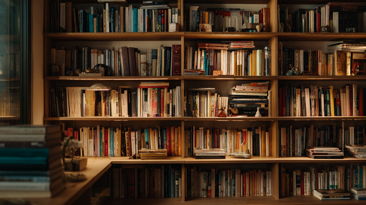 How to Organize Your Home Workspace with Stylish Bookshelves
