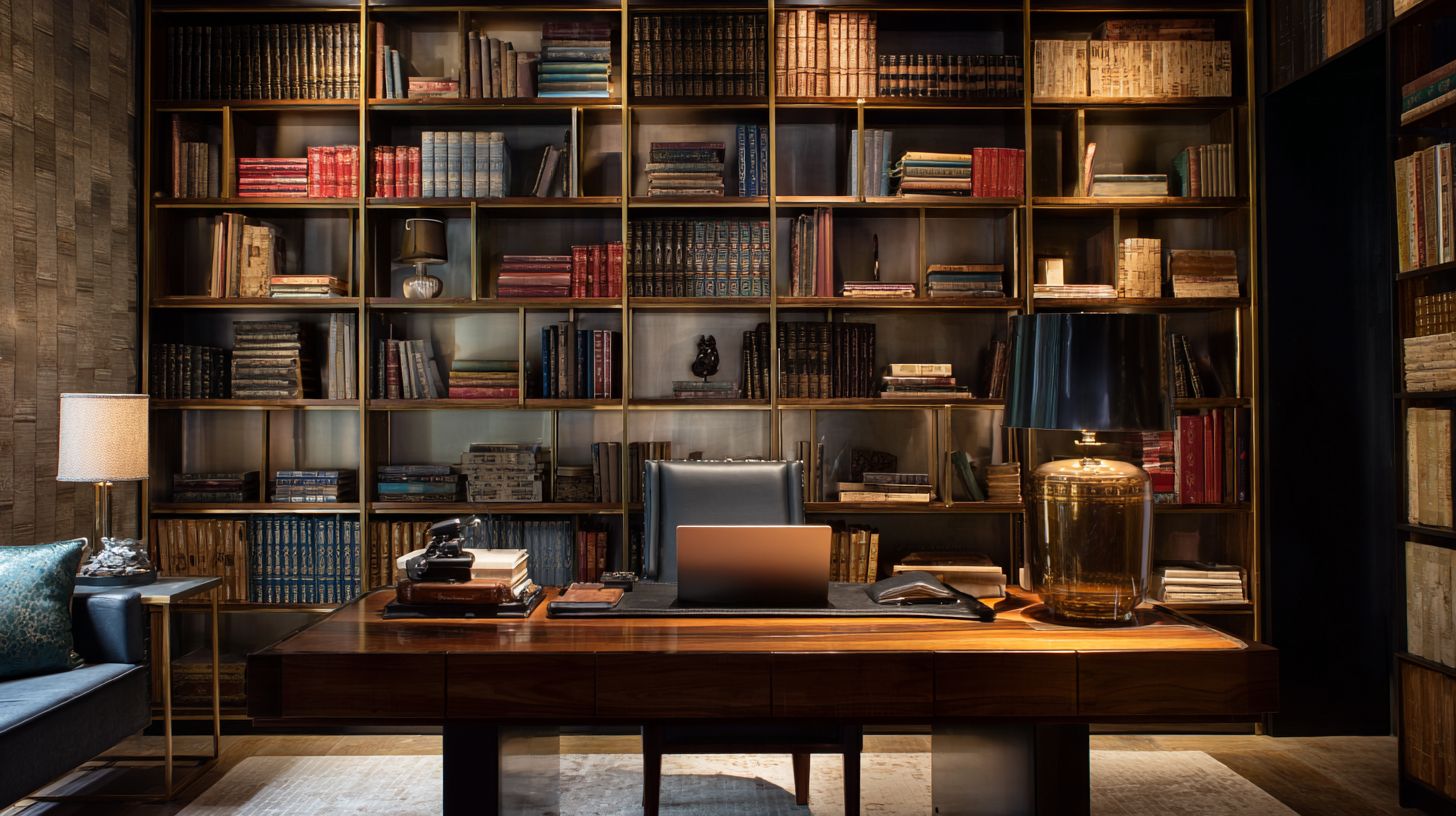 How to Organize Your Home Workspace with Stylish Bookshelves