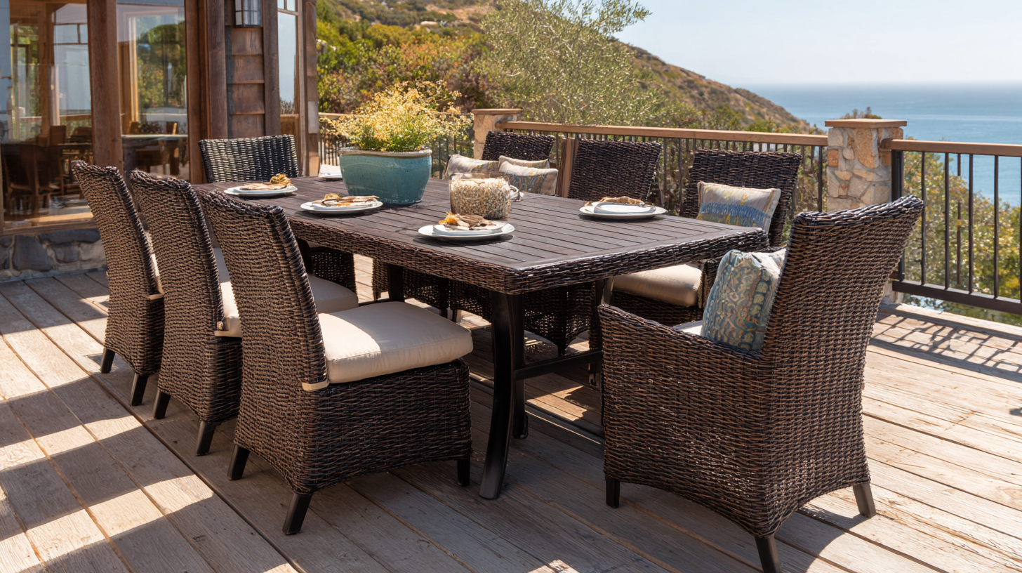 What is the Best Outdoor Patio Table and Chairs for Your Space