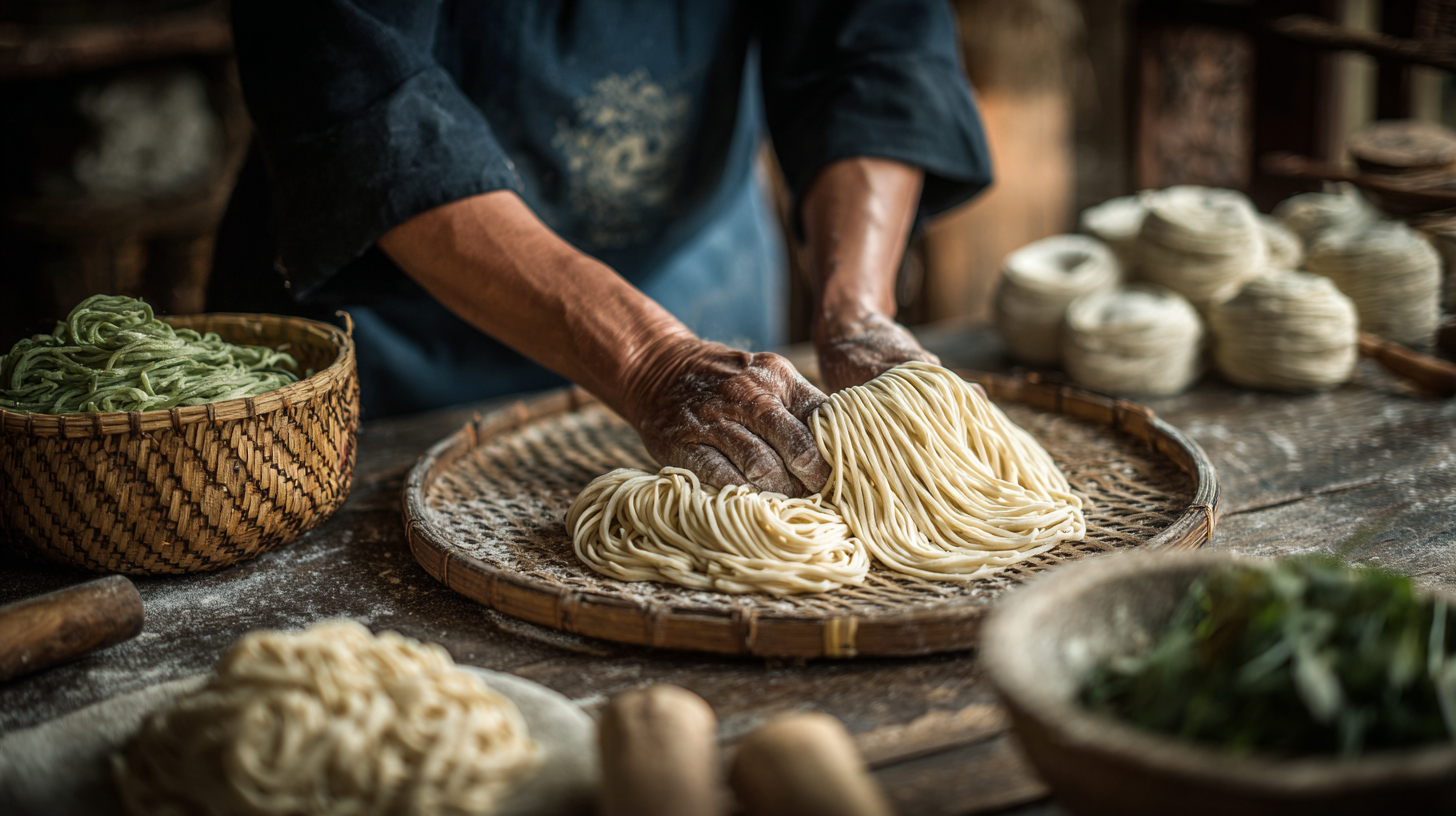 How to Master the Art of Making Hand Rolled Noodles at Home